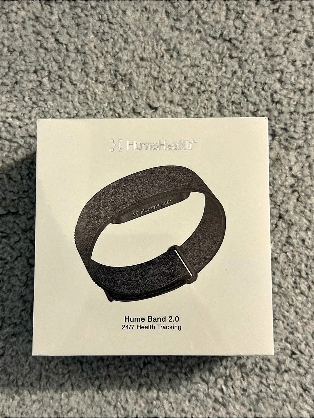 HumeHealth Hume Band 2.0 Health Tracking Band in Black Brand New